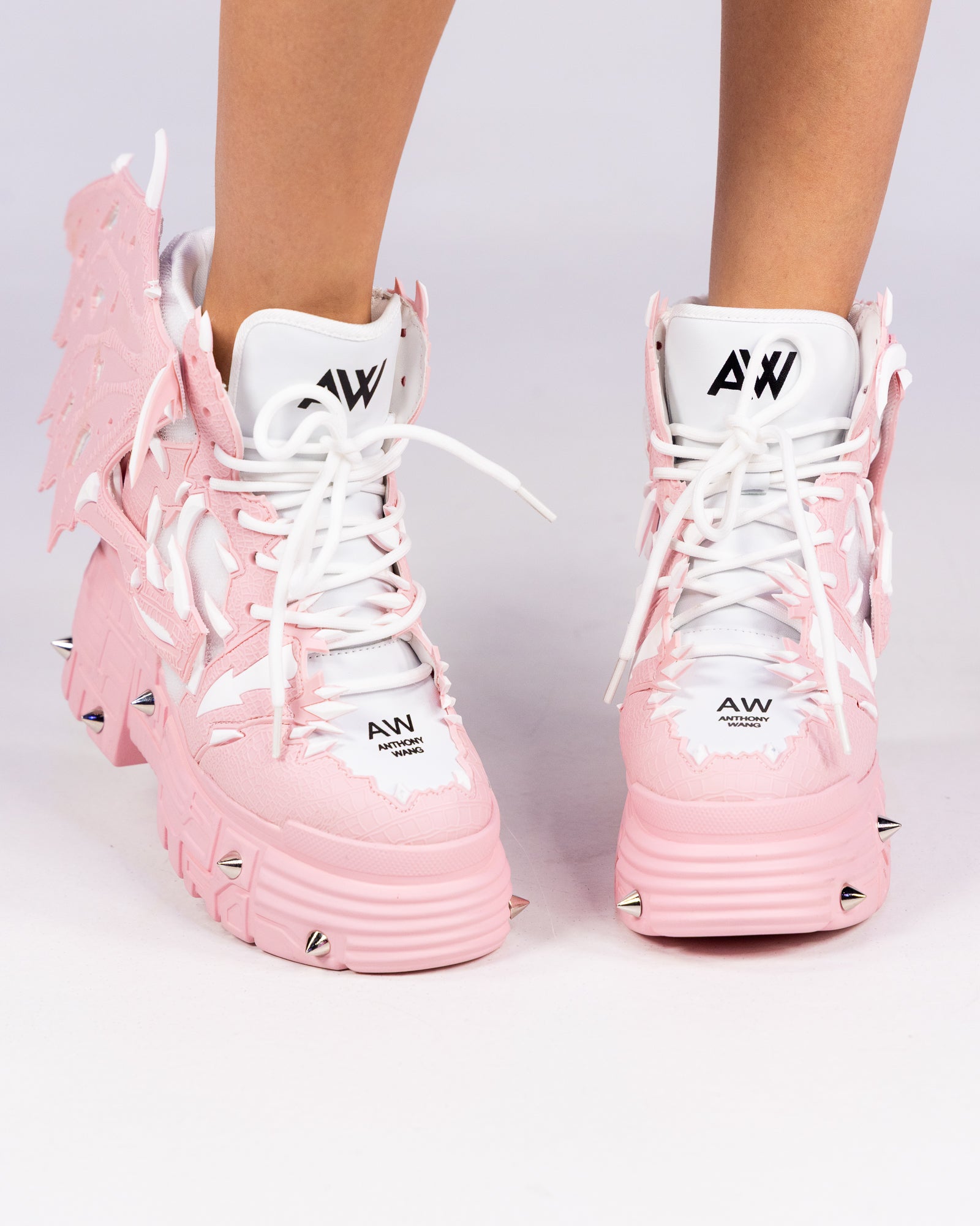 Pink Apple Women's Dragon Wedge Sneakers – Rave Wonderland