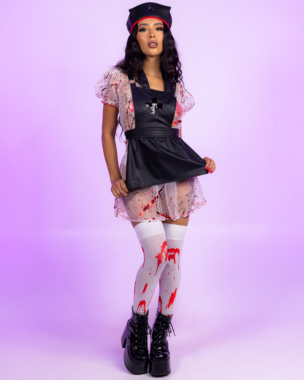 3pc Night Shift Nurse – Rave Wonderland