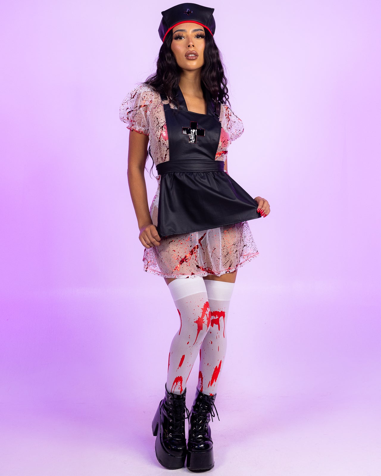 3pc Night Shift Nurse – Rave Wonderland