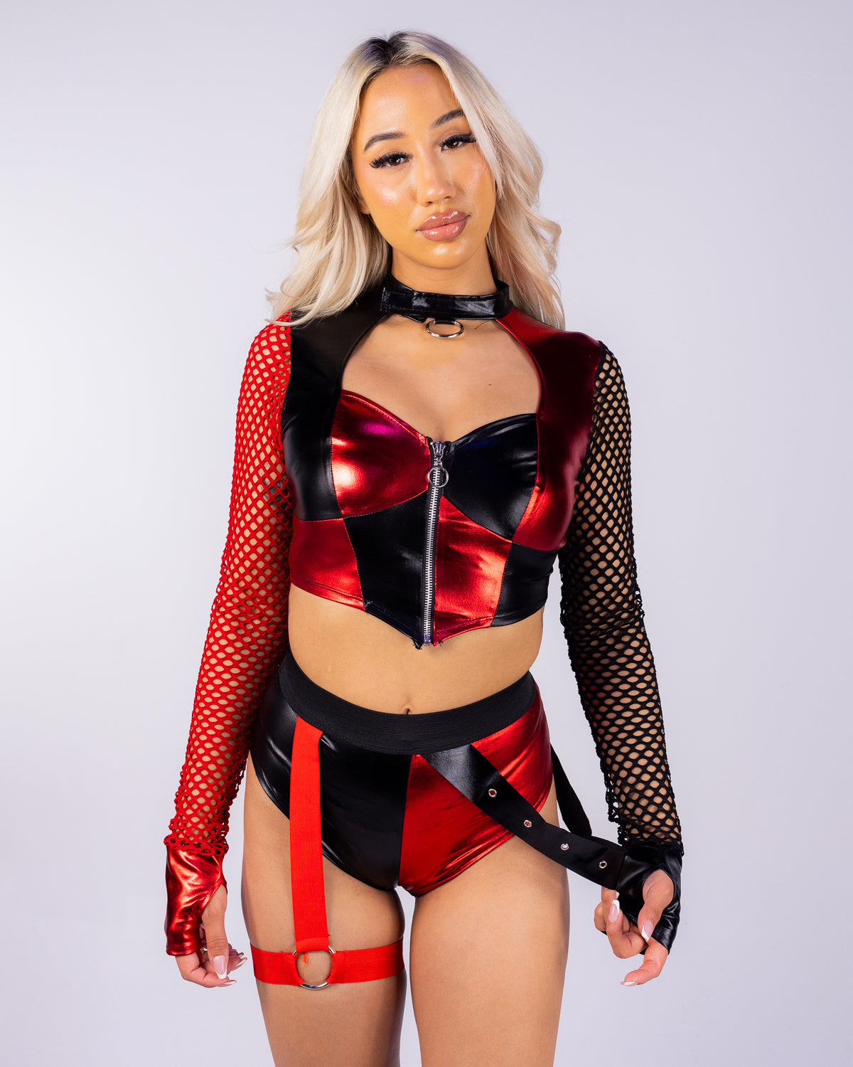 Crime Spree Women's 3pc Costume