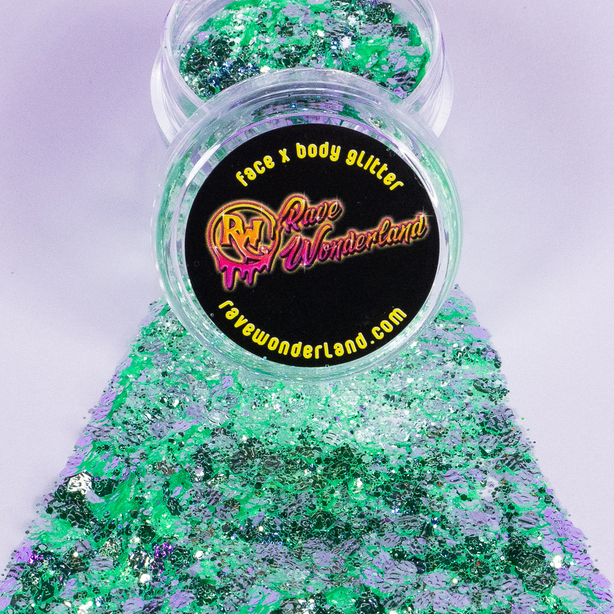 Lucky Clover Holographic Glitter – Rave Wonderland