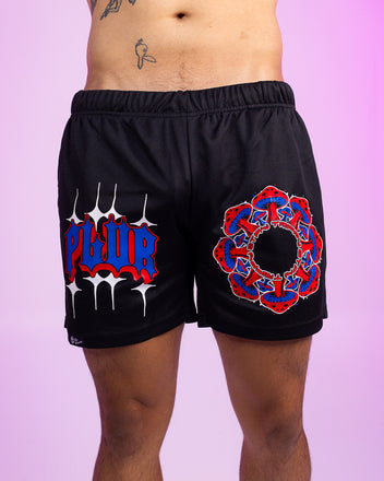 Frenzy Liquid Rave HW Shorts