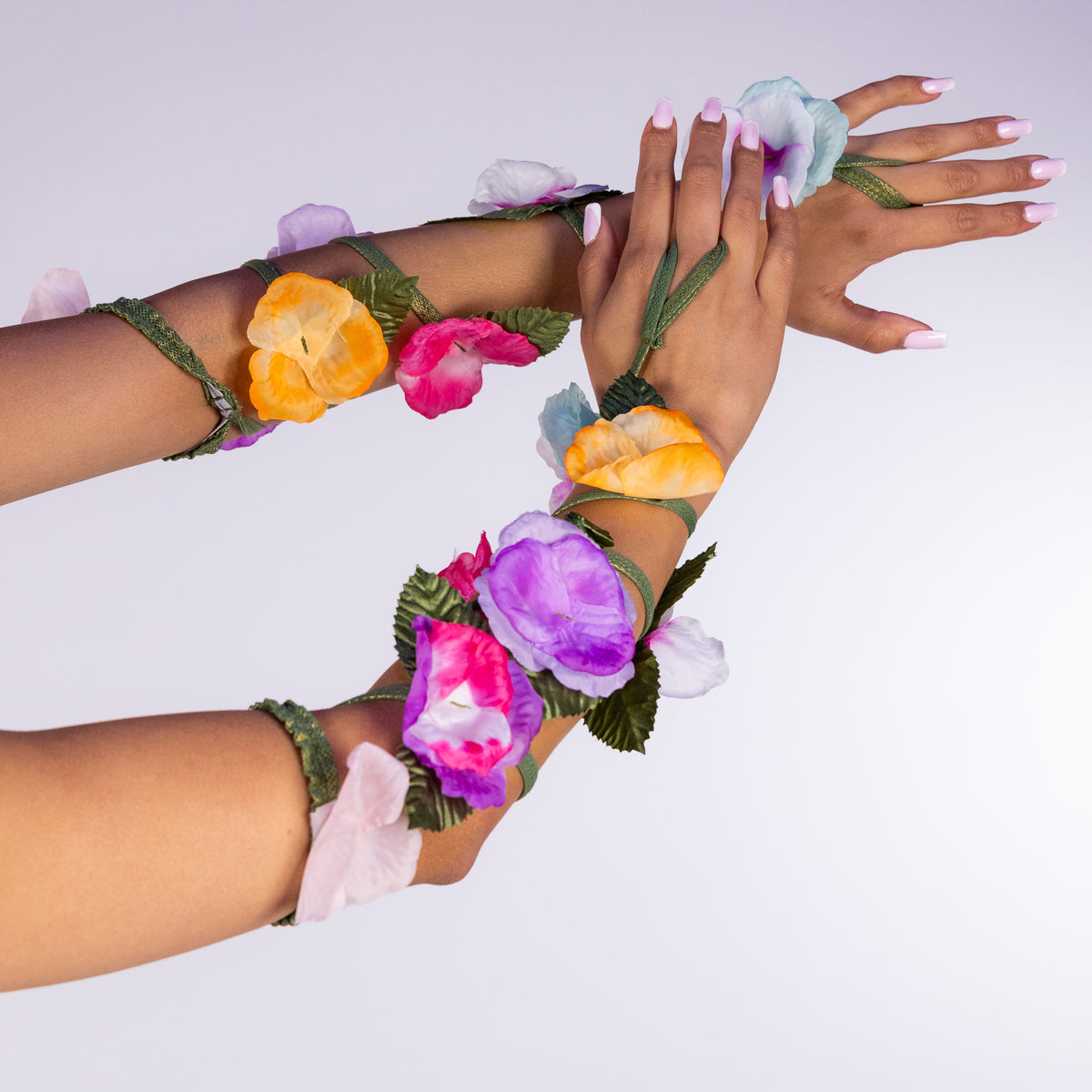 Arm Wraps Accessory Flower Arm Wraps Women's Costume Accessory – Rave Wonderland