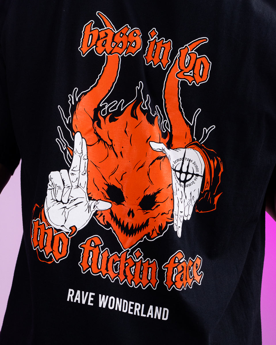 Bass In Yo MFin Face Men's T-Shirt – Rave Wonderland
