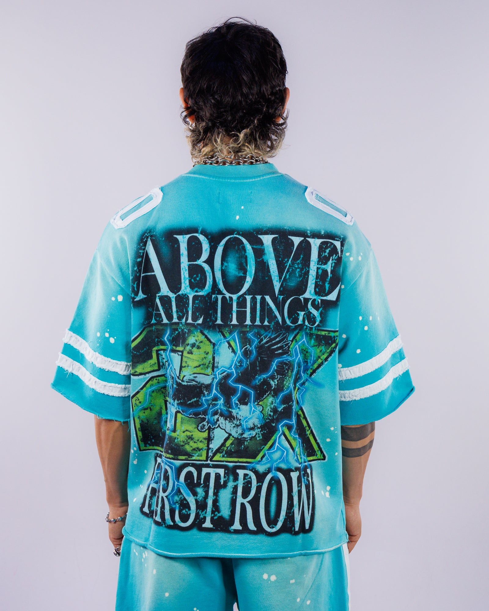 Electric Storm Men's Blue Tee – Rave Wonderland
