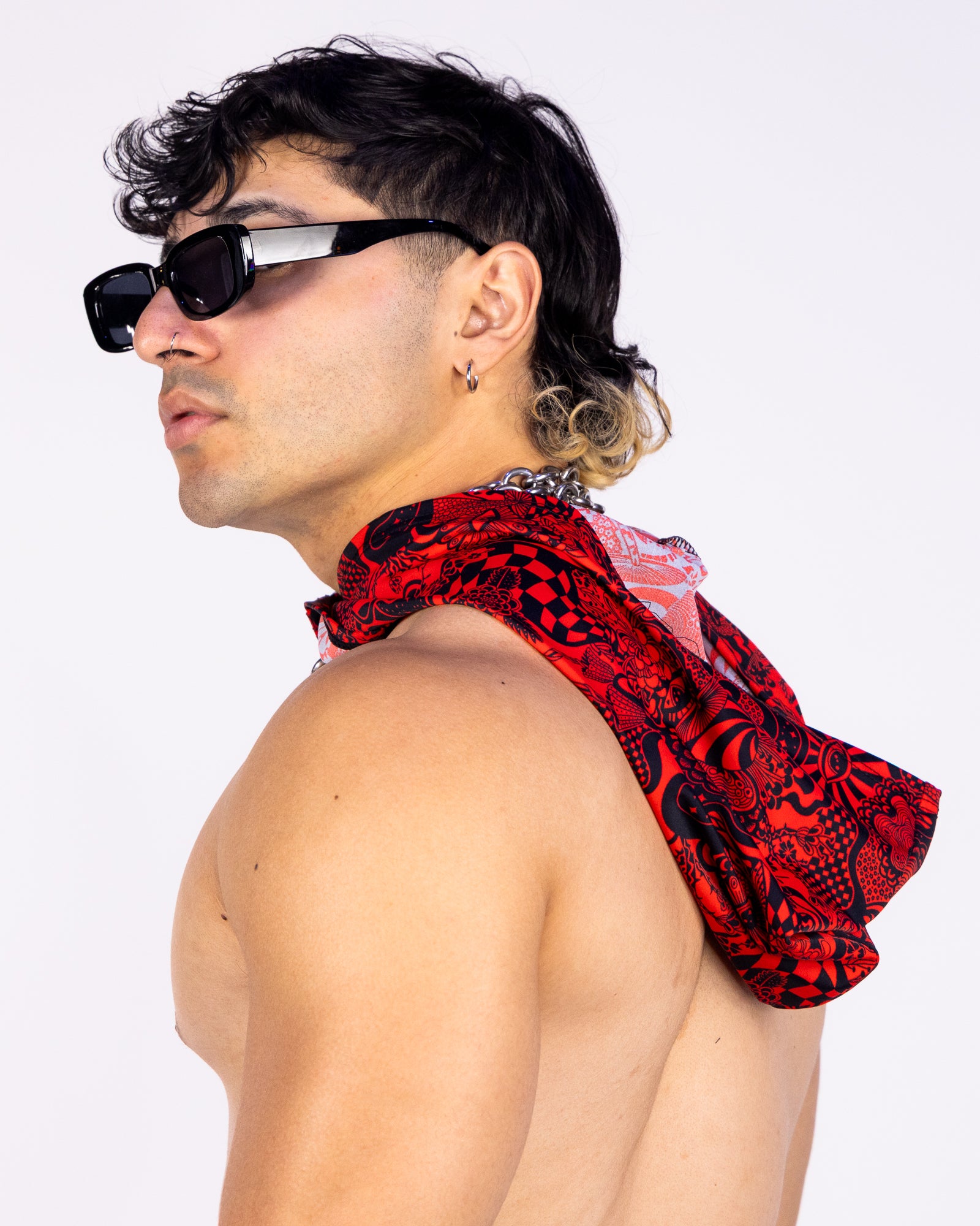 Crimson Zenith Unisex Hood – Rave Wonderland