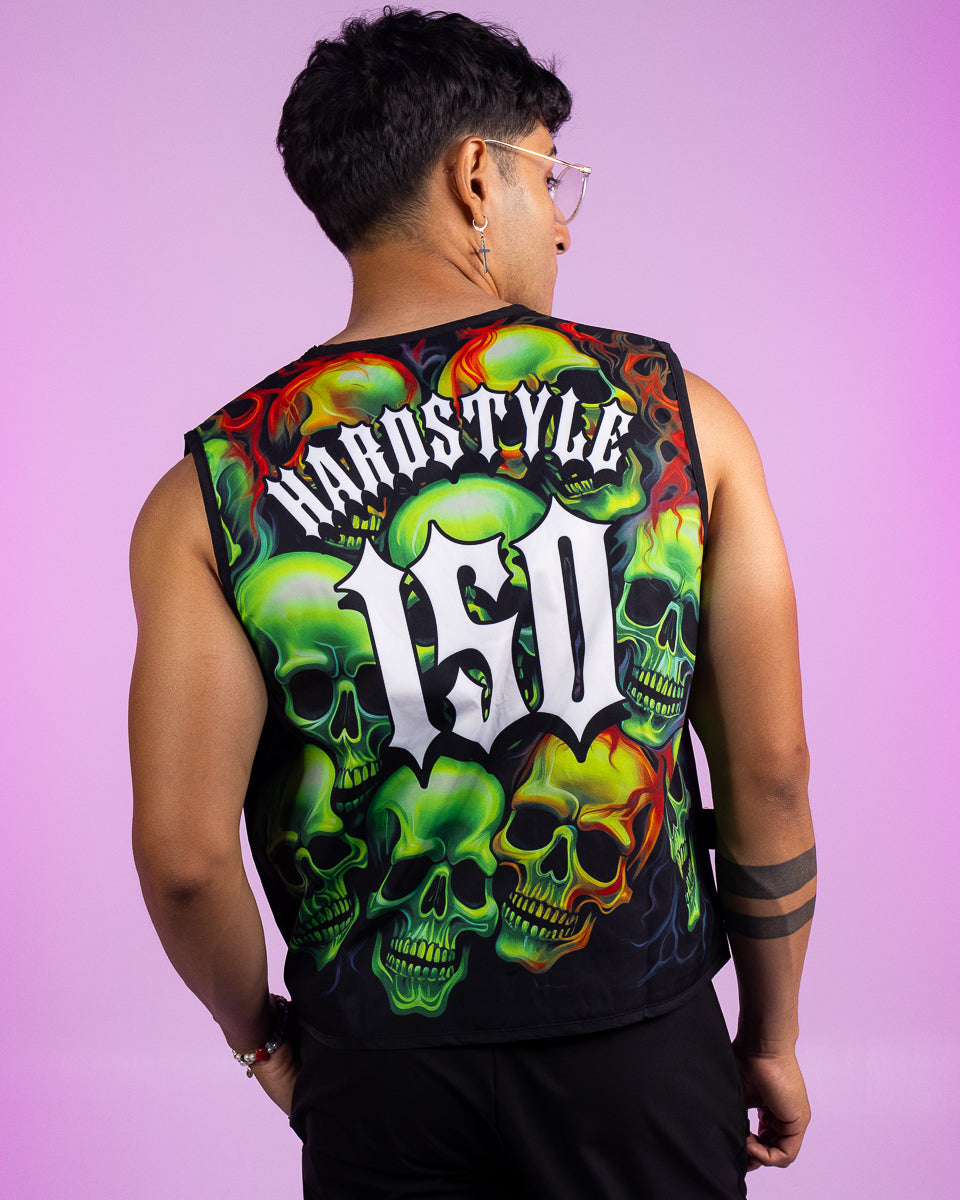 Skulls 150 BPM Utility Vest – Rave Wonderland