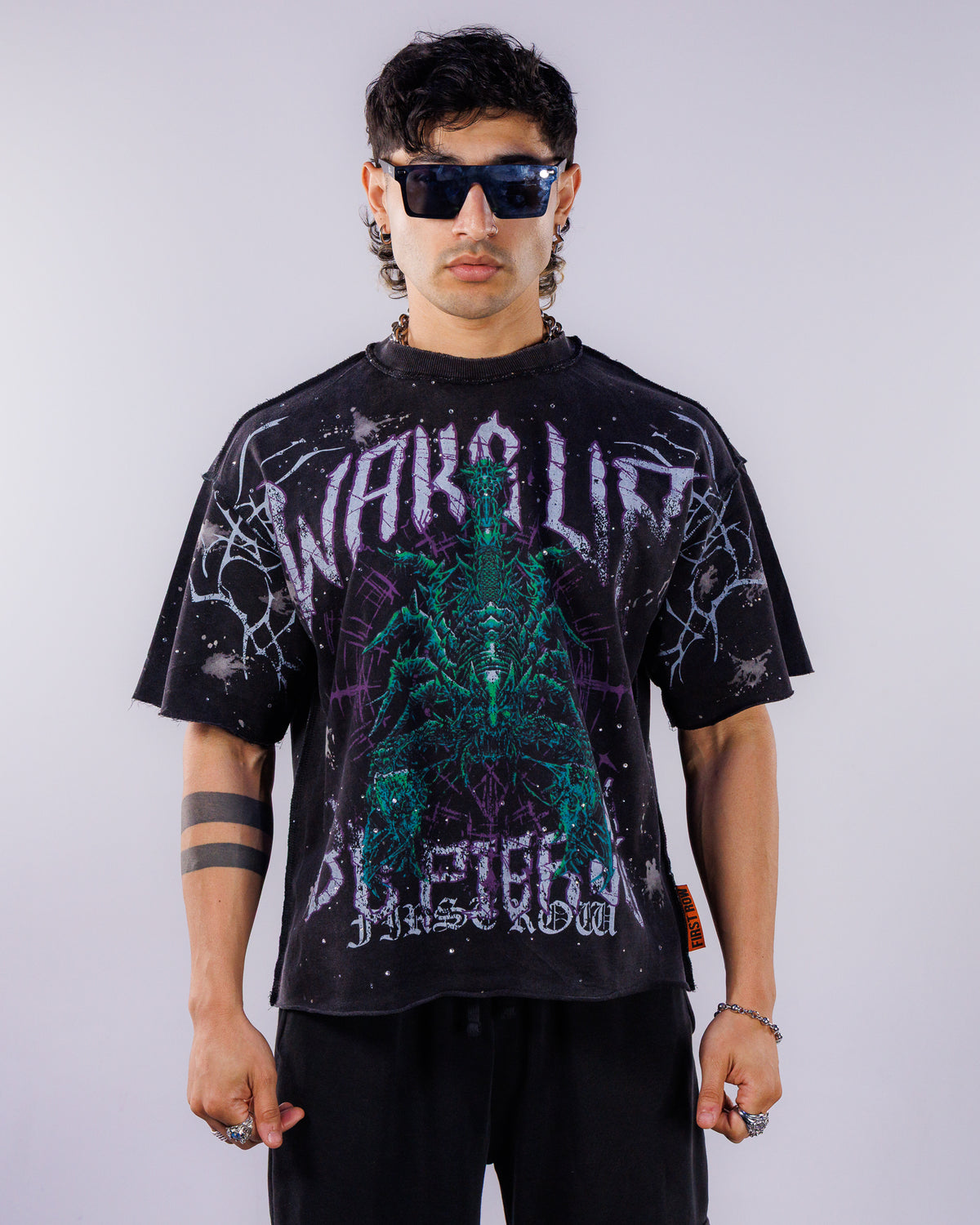 Be Fierce Scorpion Men's Black Tee