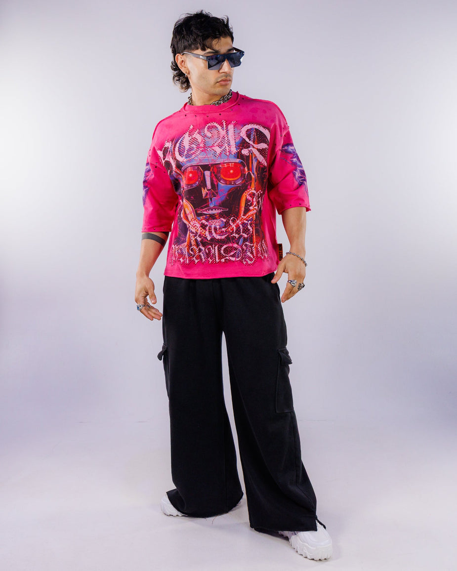 New Paradigm Men's Pink Tee – Rave Wonderland