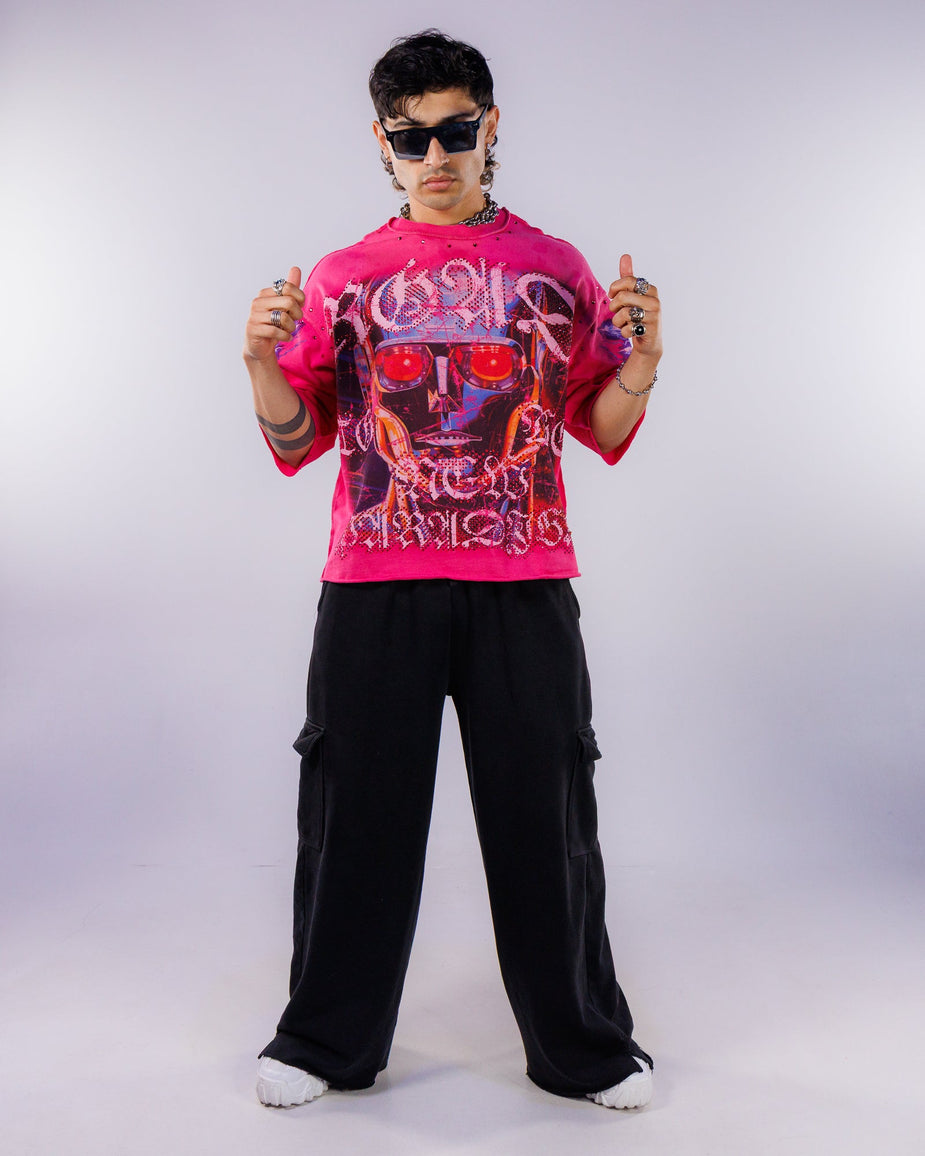 New Paradigm Men's Pink Tee – Rave Wonderland