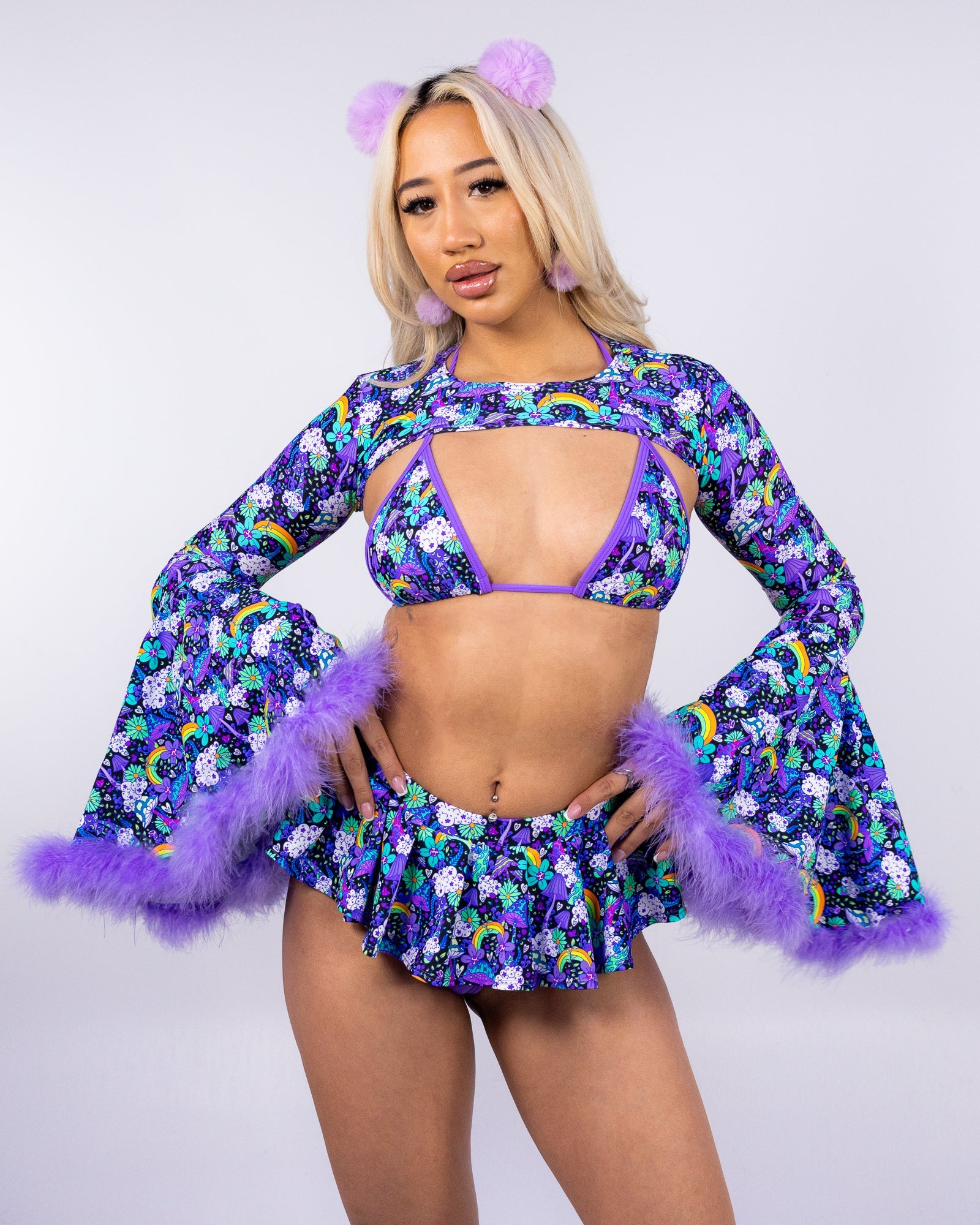Dreamworld Women's Bell Sleeve Shrug – Rave Wonderland
