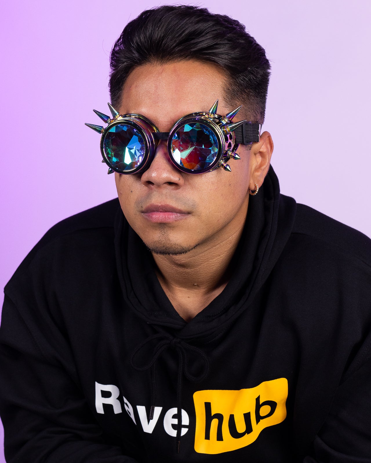 Spiky Kaleidoscope Steampunk Goggles – Rave Wonderland