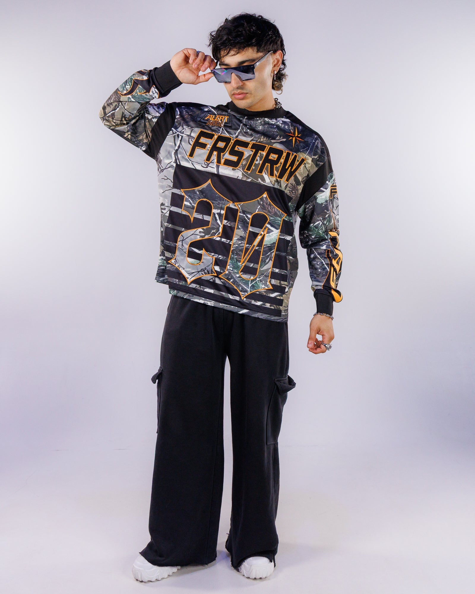 Caution XX Men's Camo Moto Jersey – Rave Wonderland
