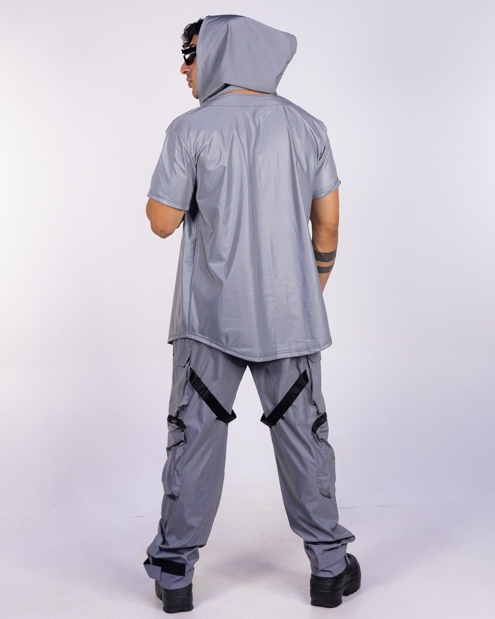 Flash Reflective Unisex Utility Pants – Rave Wonderland