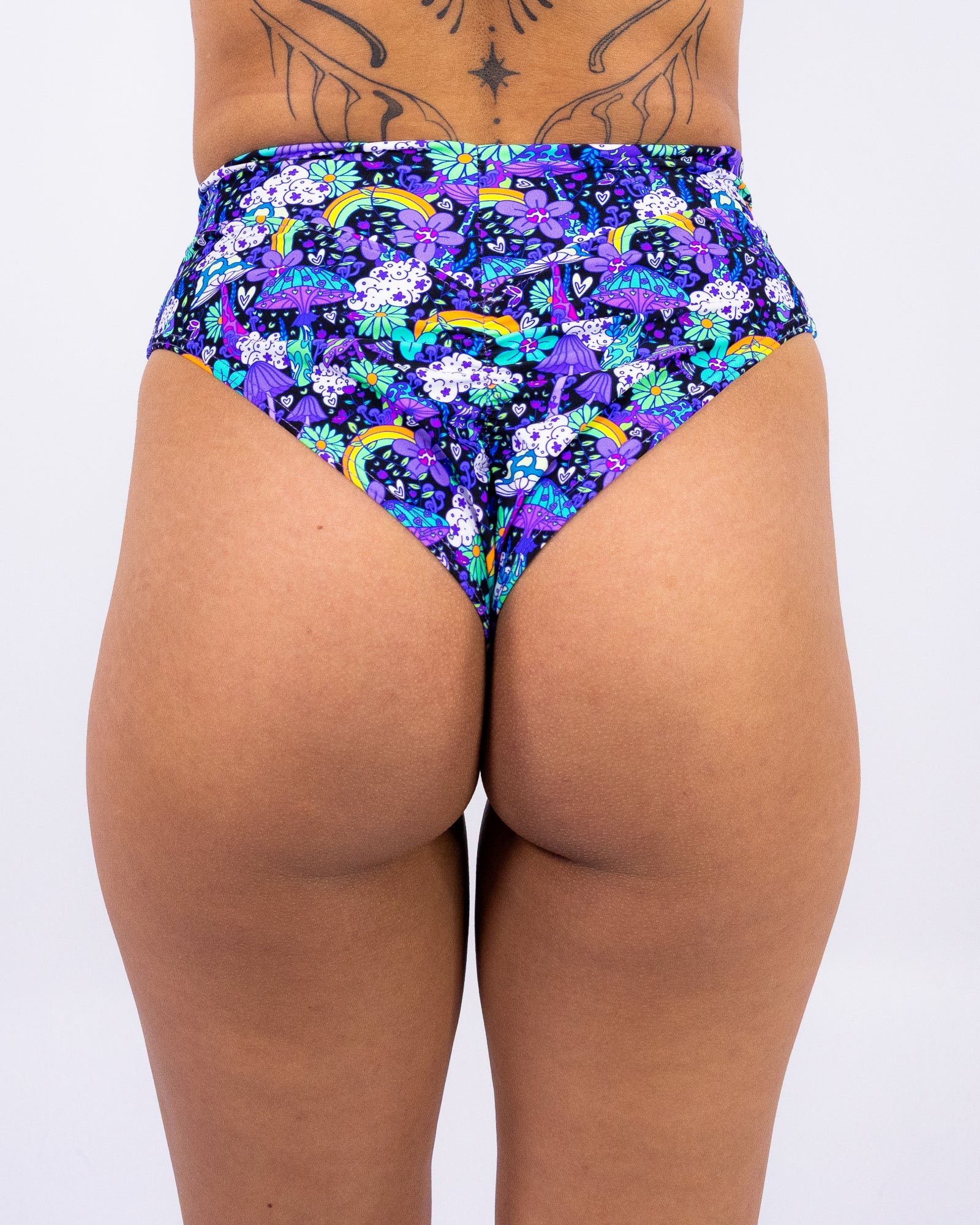 Dreamworld Women's Scrunch Cheeky Shorts – Rave Wonderland
