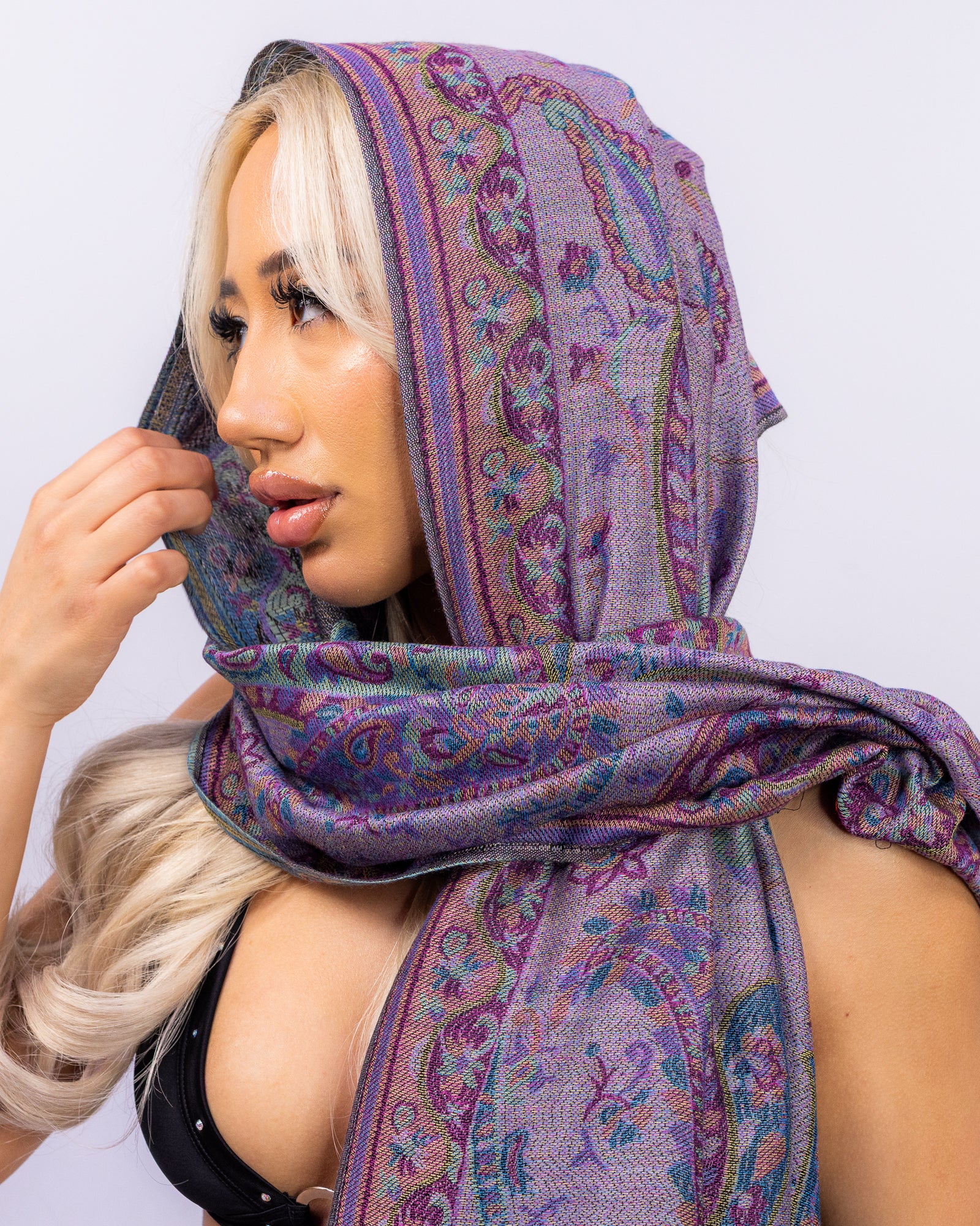 Nu Wave Paisley Unisex Pashmina Scarf – Rave Wonderland