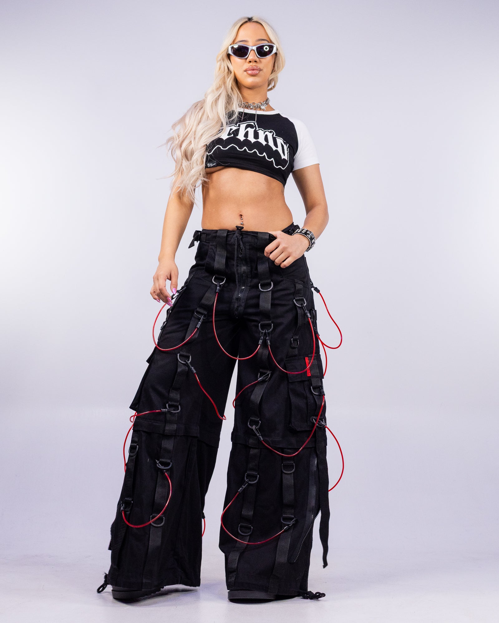 Techno Baby Tee - Stylish Black Top for Rave Lovers – Rave Wonderland