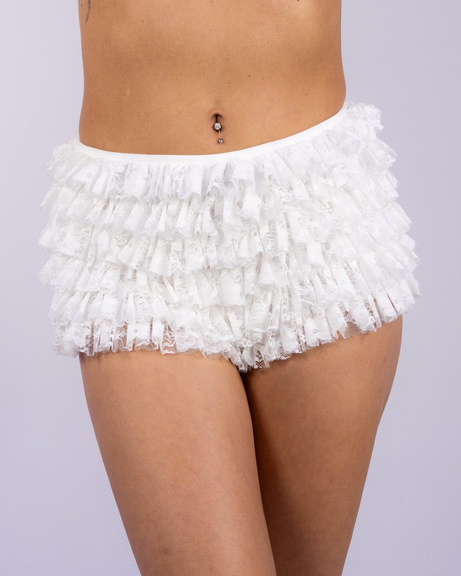 Lace Ruffle Women's Bottoms – Rave Wonderland