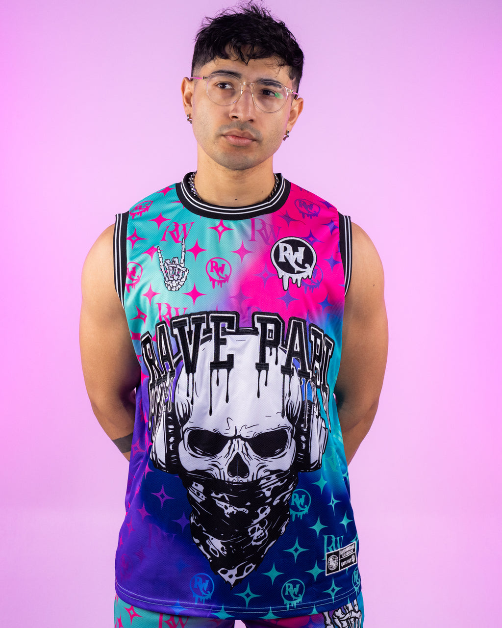 Dark Rave Papi Basketball Jersey – Rave Wonderland