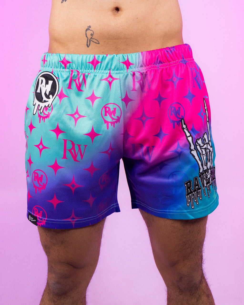 Dark Rave Papi Shorts – Rave Wonderland