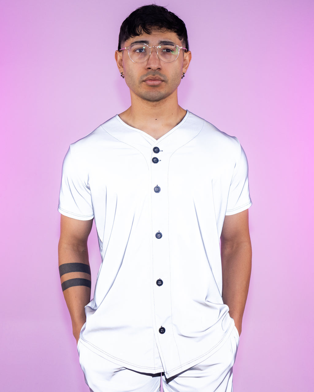Silver Reflective Rave Silver Flash Reflective Jersey – Rave Wonderland
