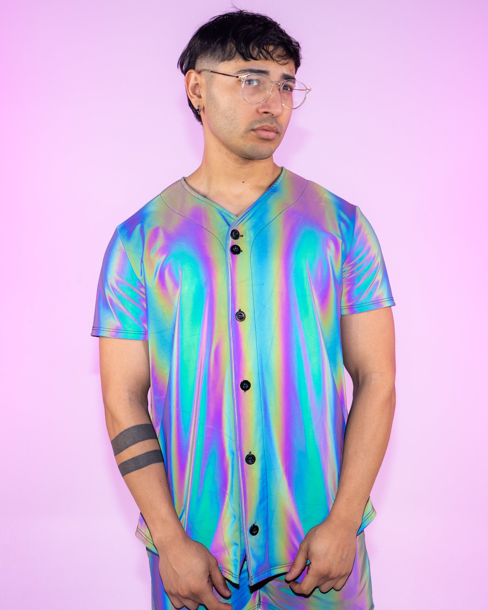 reflective rave top