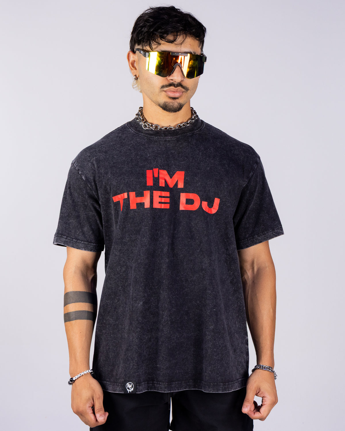 I'm The DJ Men's Black/Red T-Shirt