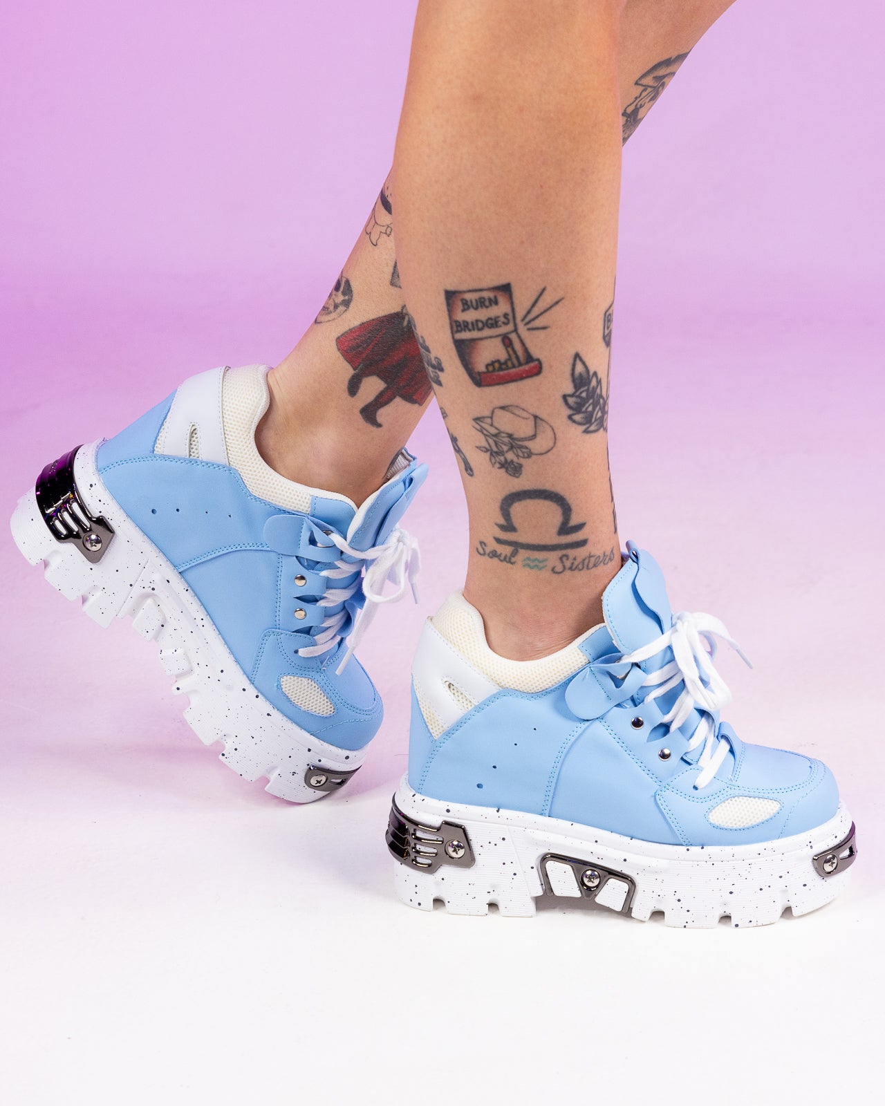 Baby blue sneakers shop