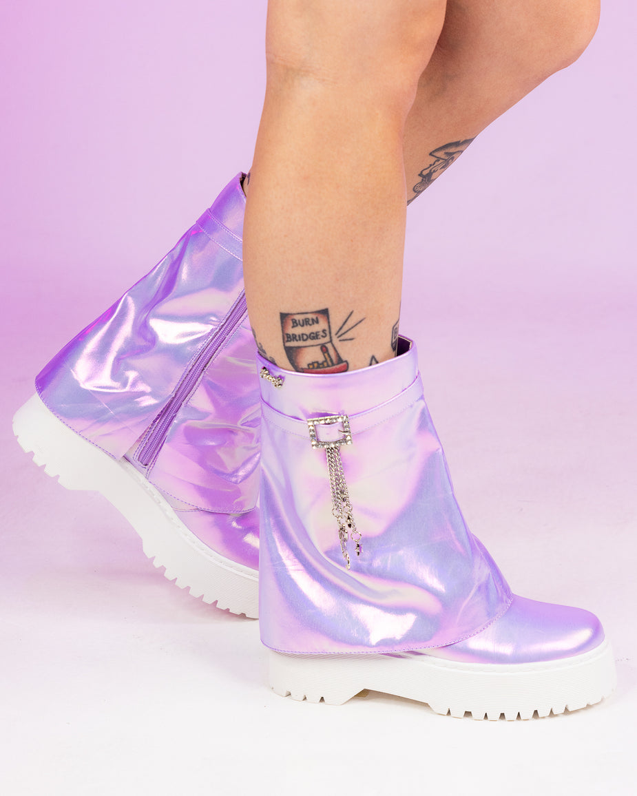 Luna Combat Boots – Rave Wonderland