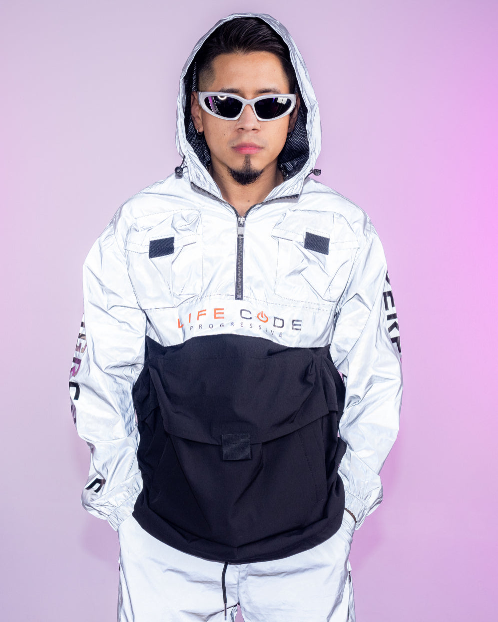 Space Traveller Reflective Windbreaker