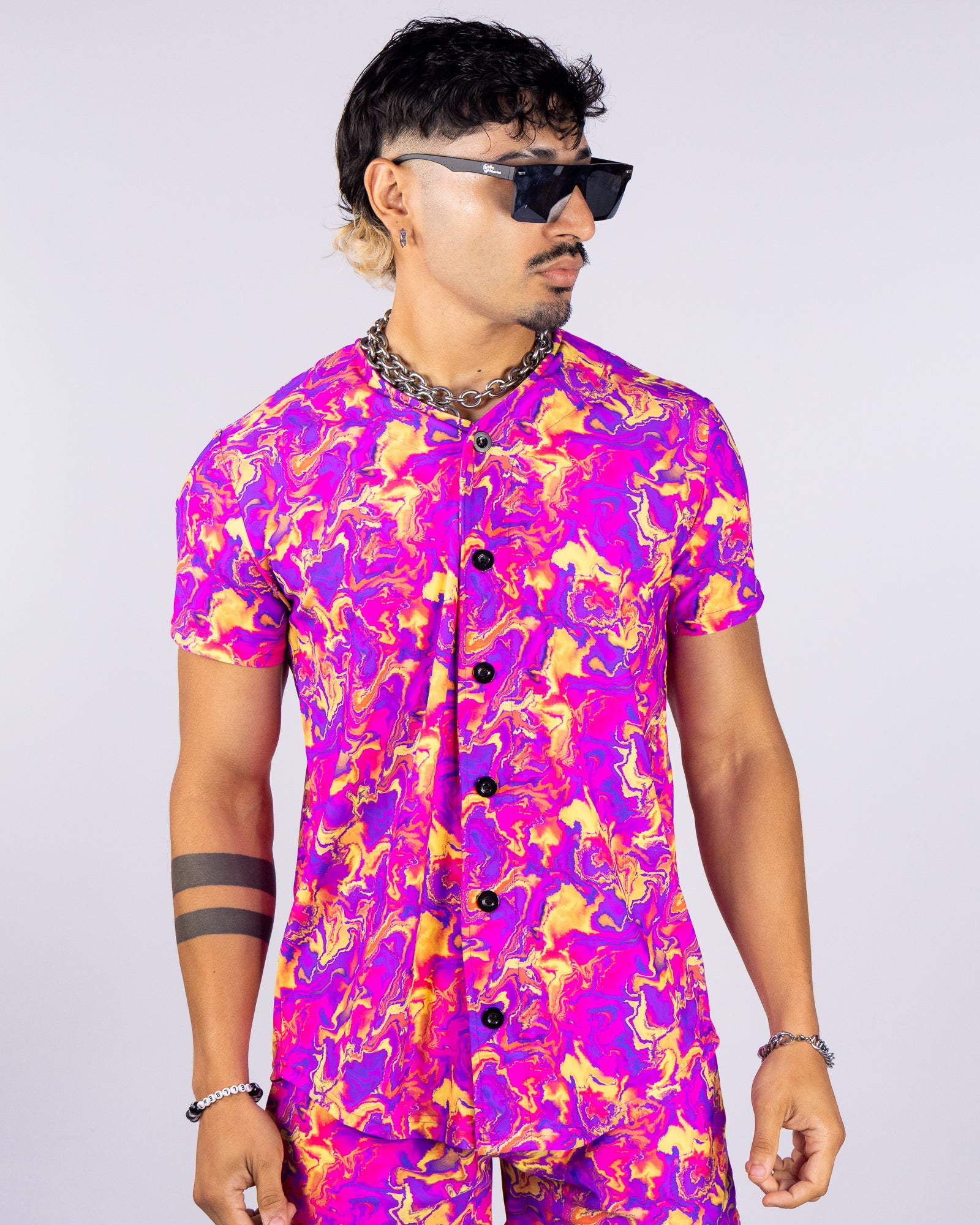 babylclub Neon pinky camo t IVEレイ着用 再入庫！☆IVE レイ 着用！！【babymetalclub】Neon pinky camo