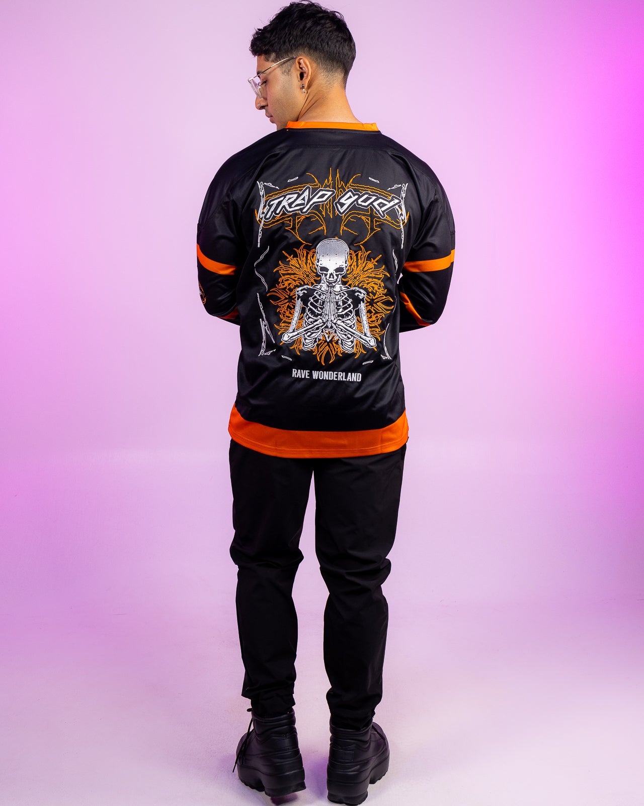 Trap God Hockey Jersey – Rave Wonderland