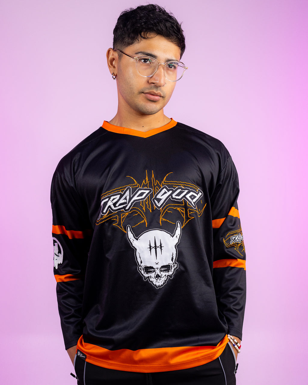 Trap God Hockey Jersey – Rave Wonderland