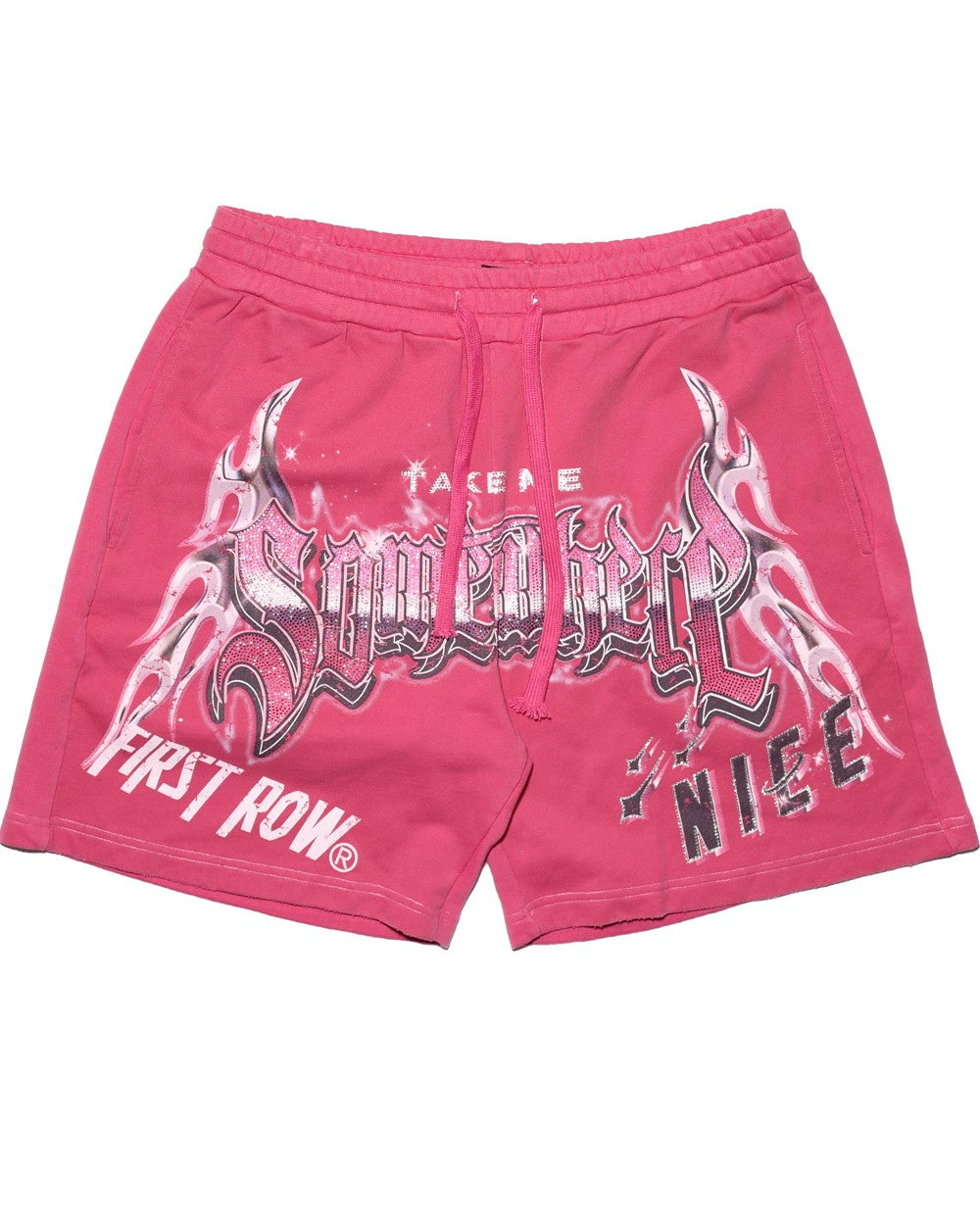 Hot Pink Take Me Somewhere Nice Shorts