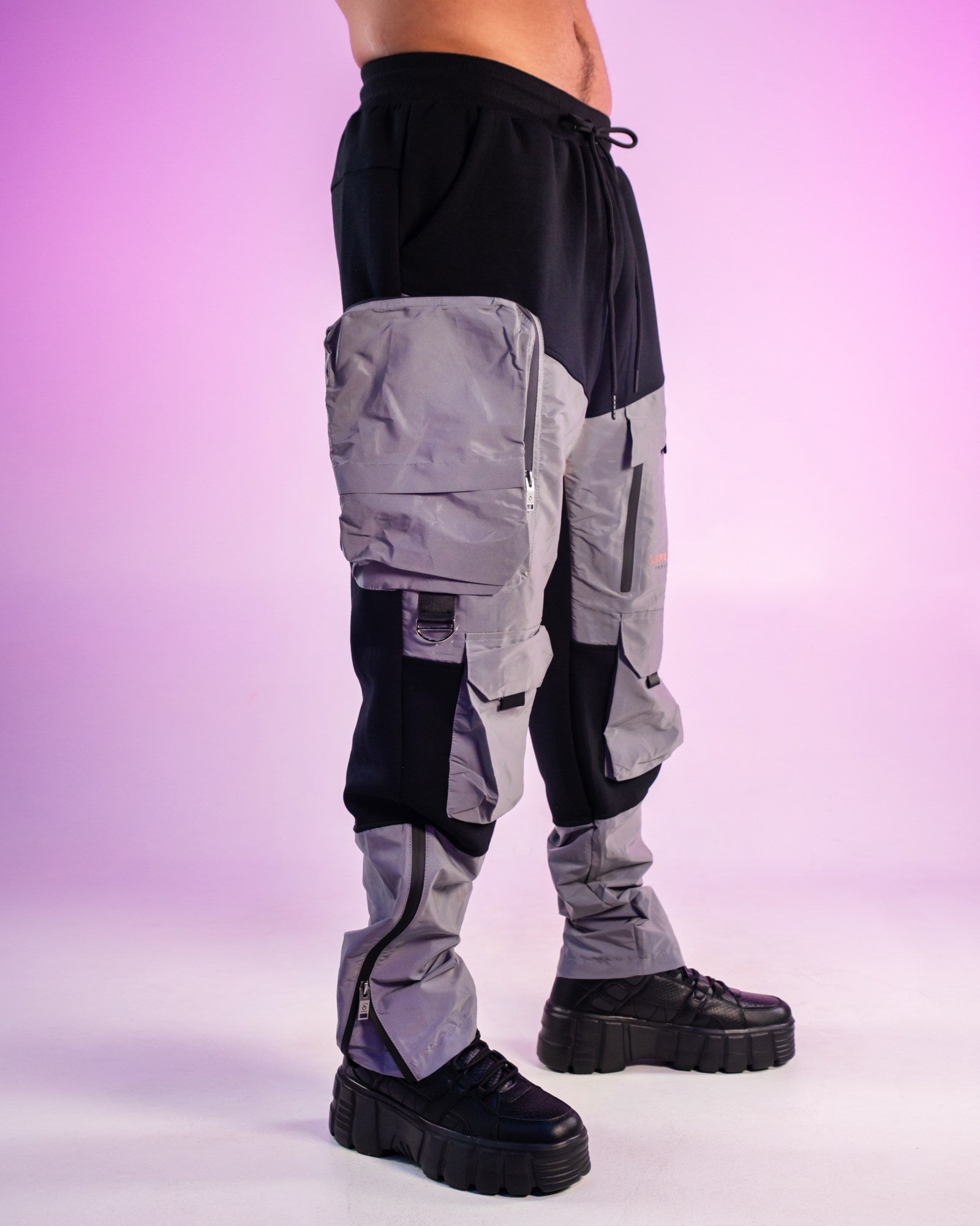 Reflective Tech Fleece Tactical Pants – Rave Wonderland