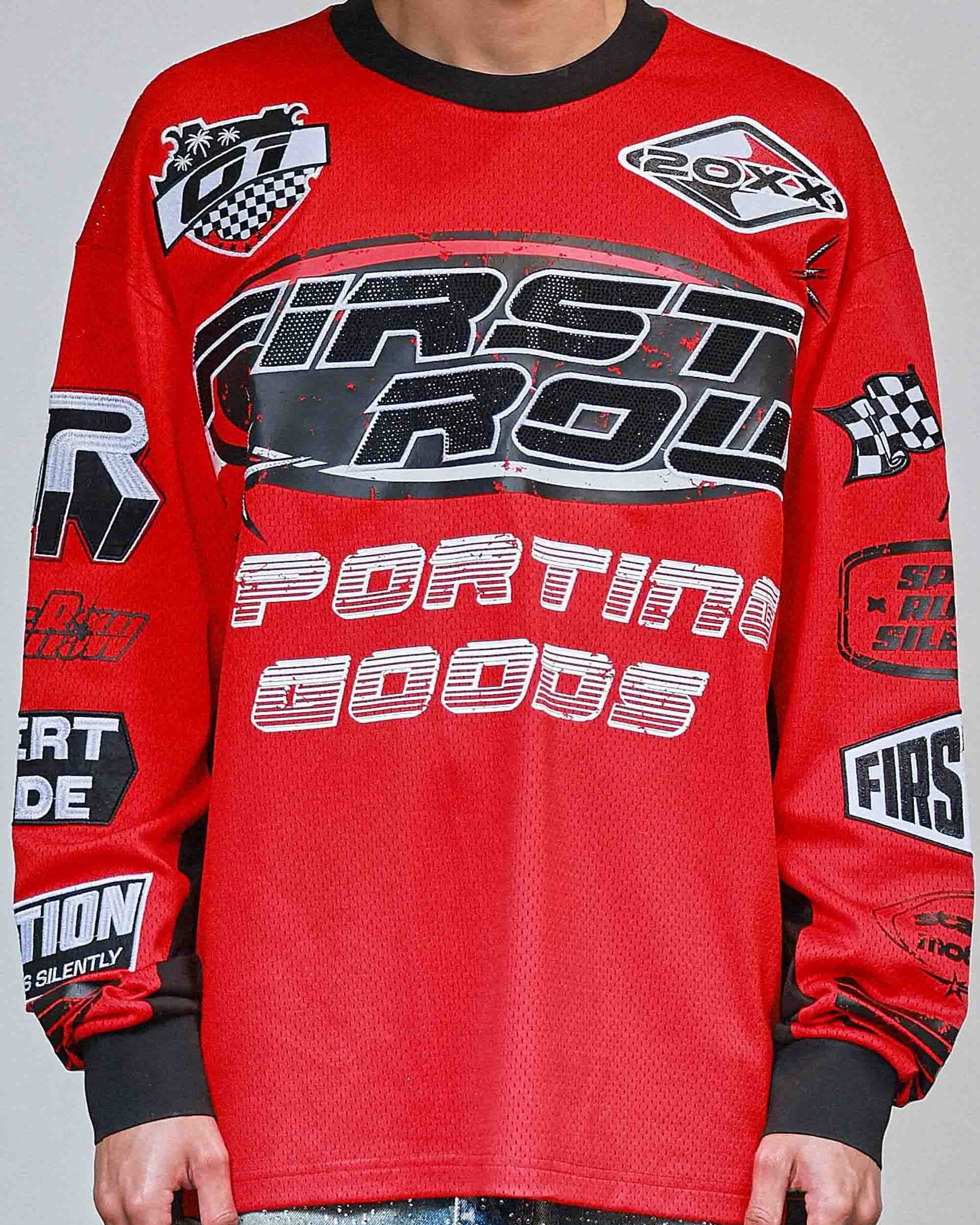 Speed Rules Men's Red Moto Jersey – Rave Wonderland