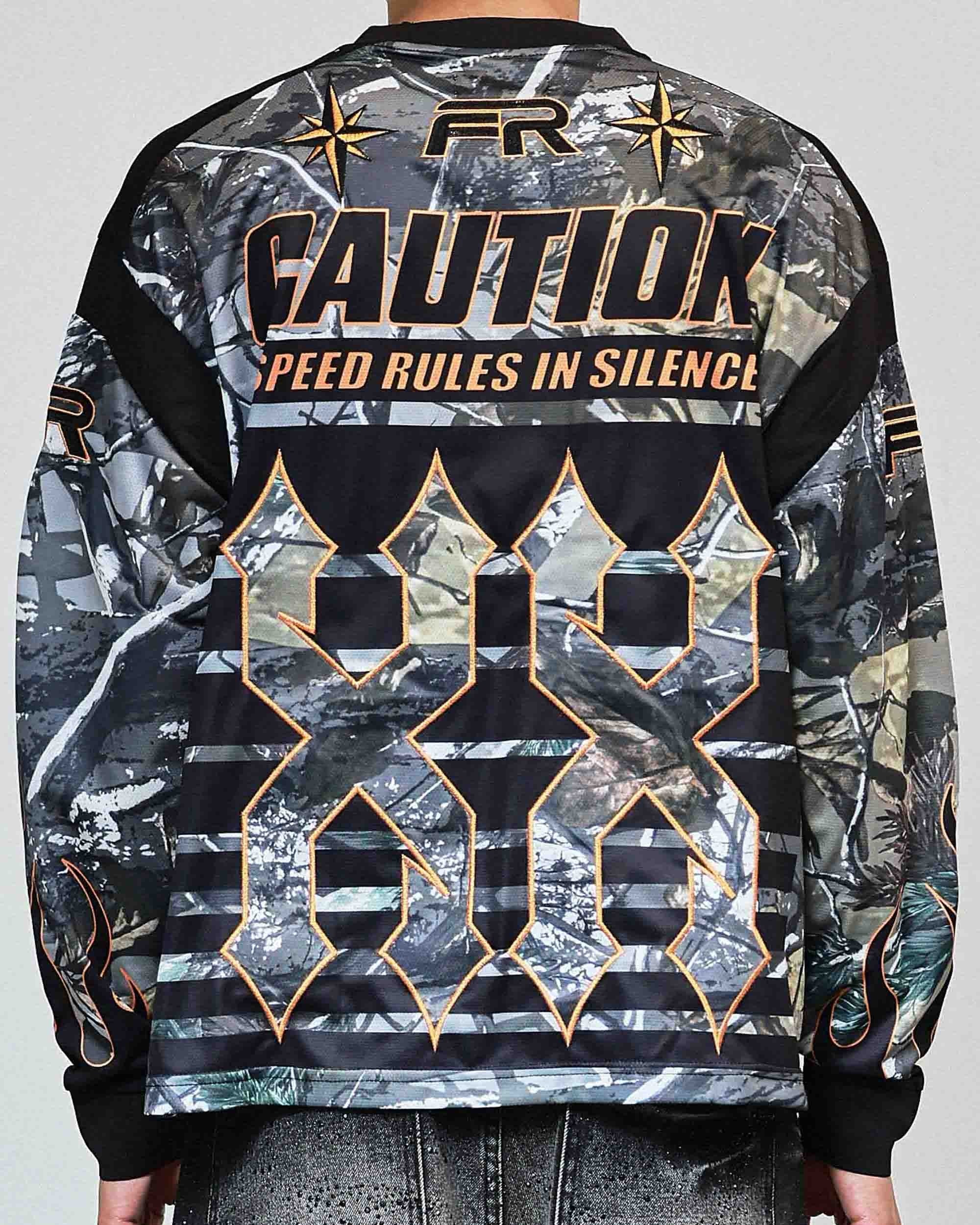 Caution XX Men's Camo Moto Jersey – Rave Wonderland