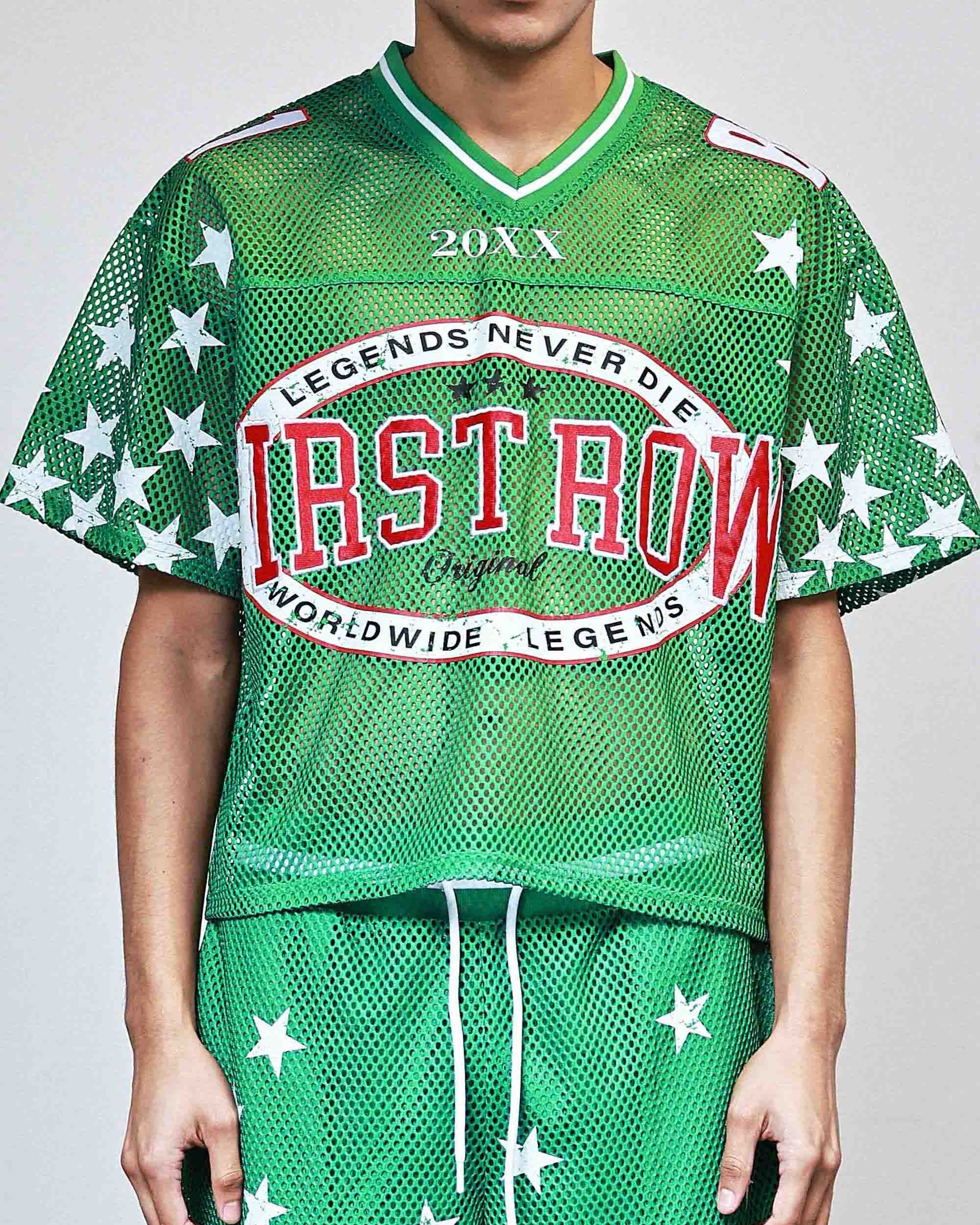 Legends Never Die Men's Green Football Jersey – Rave Wonderland