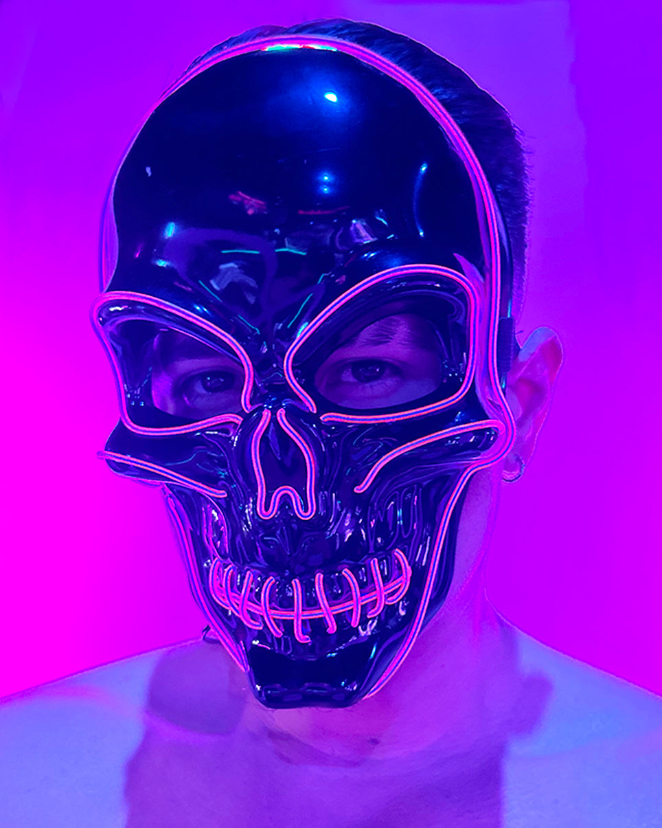 Full Skull LED Face Mask
