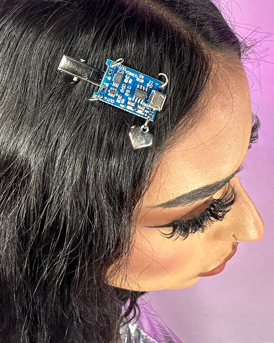 Punk hair clips deals