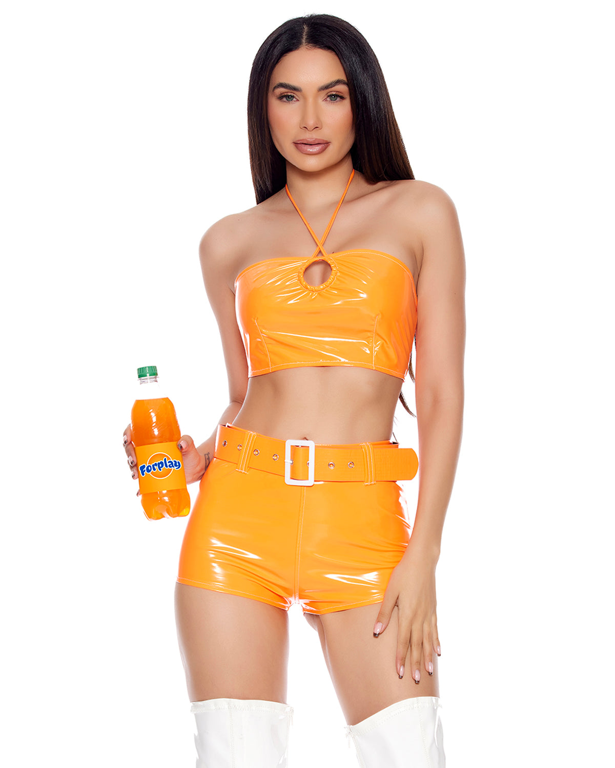 3pc Orange Soda Squad Costume