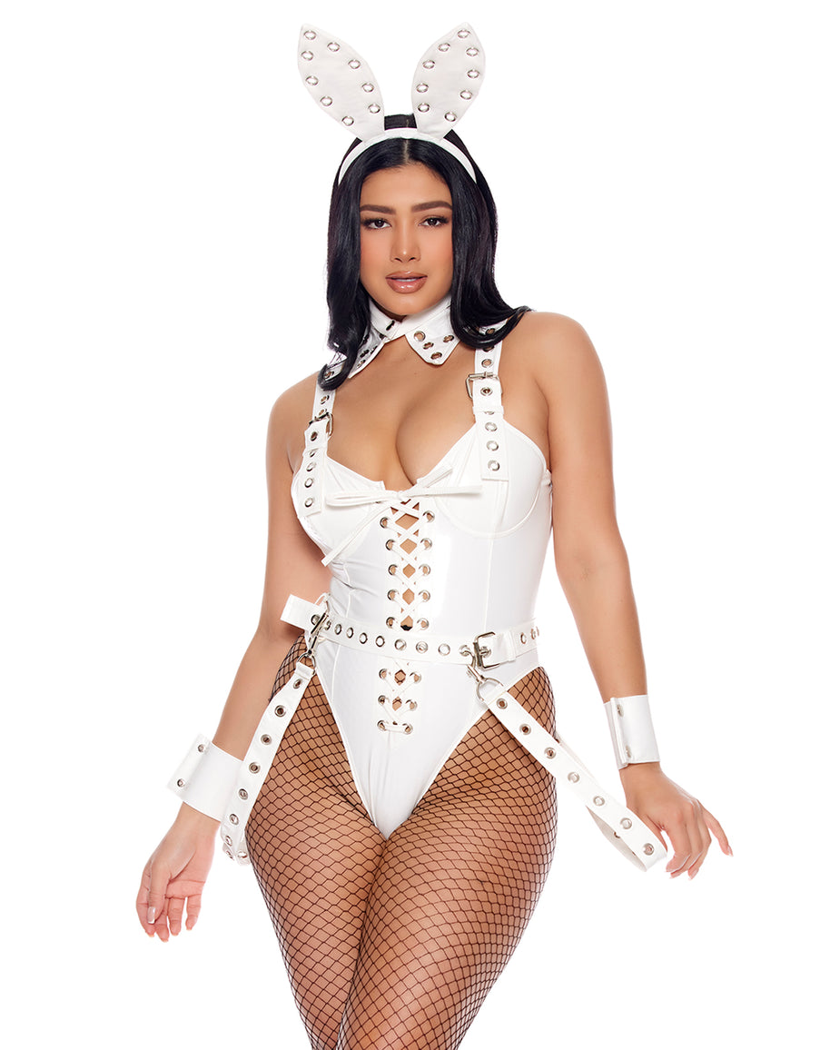 5pc White Rabbit Women's Costume – Rave Wonderland