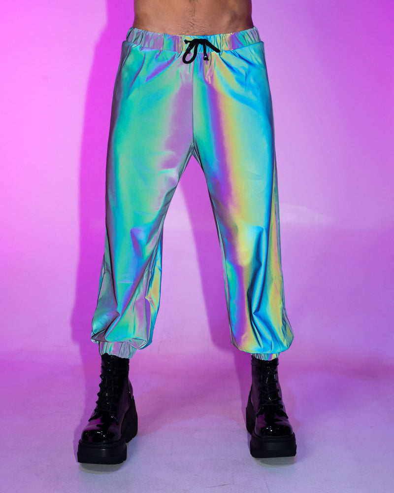 Reggae Leaf Psychedelic Men's Joggers