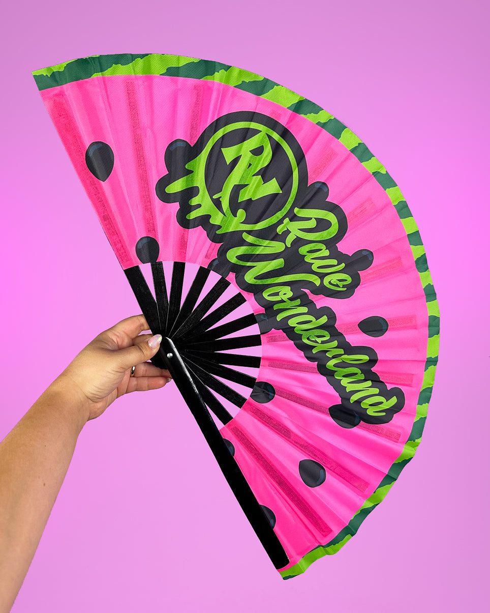Watermelon Crush Limited Edition Rave Wonderland Oversized Fan
