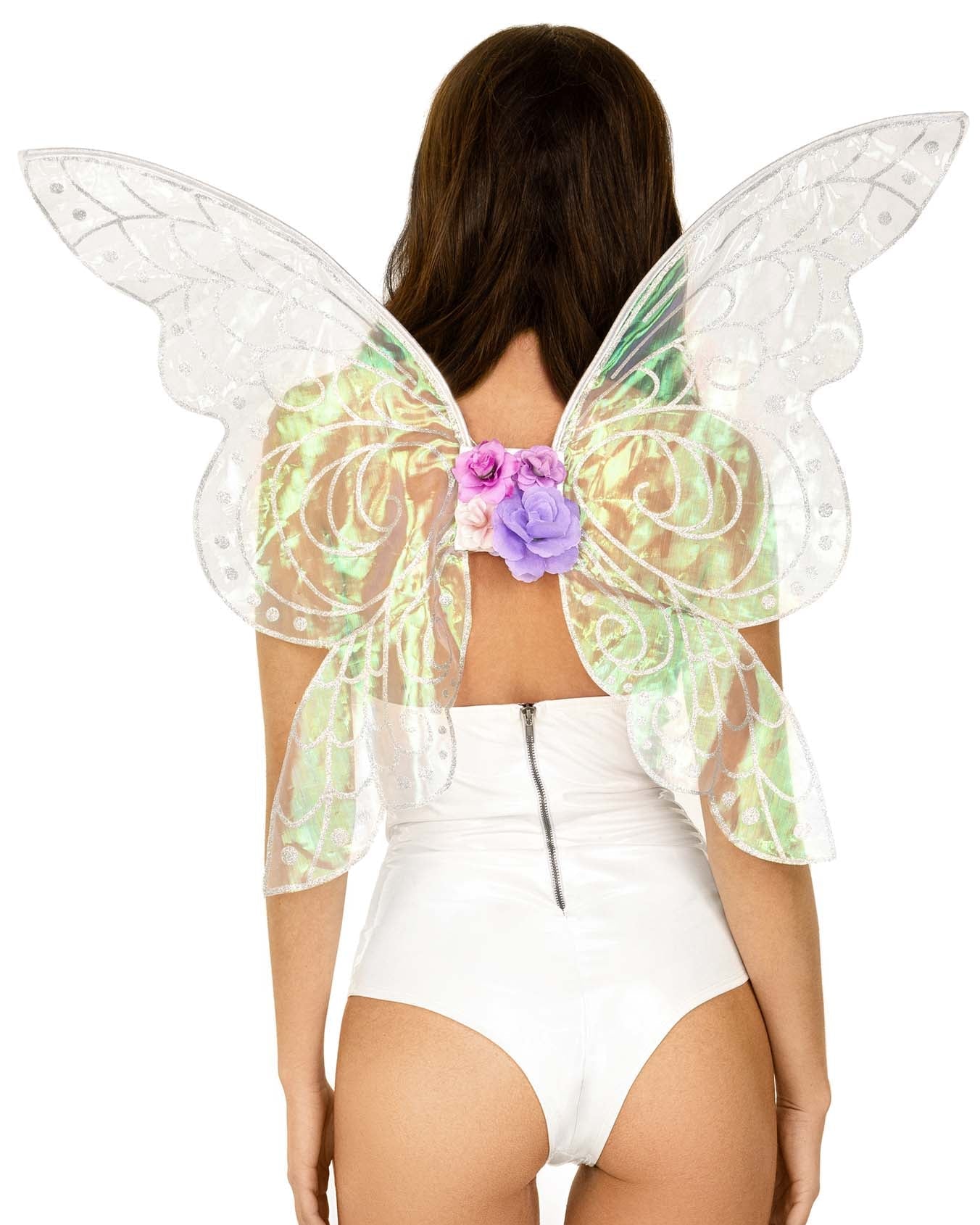 Iridescent Glitter Fairy Wings Rave Wonderland Iridescent Glitter Fairy Wings Rave Wonderland