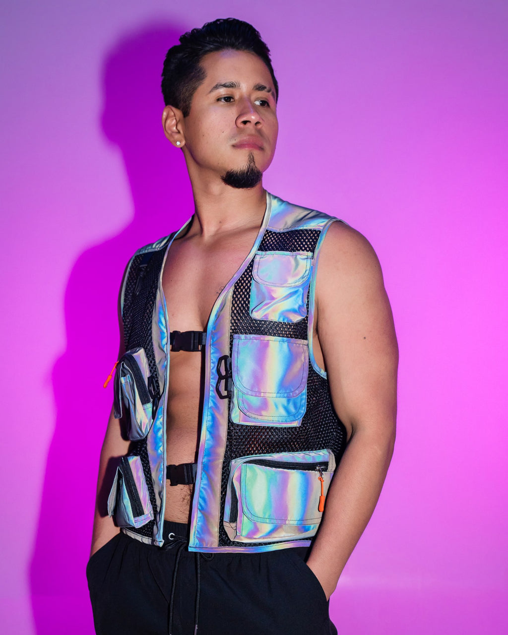 Reflective Shirts Rave Flash Reflective Utility Vest – Rave Wonderland
