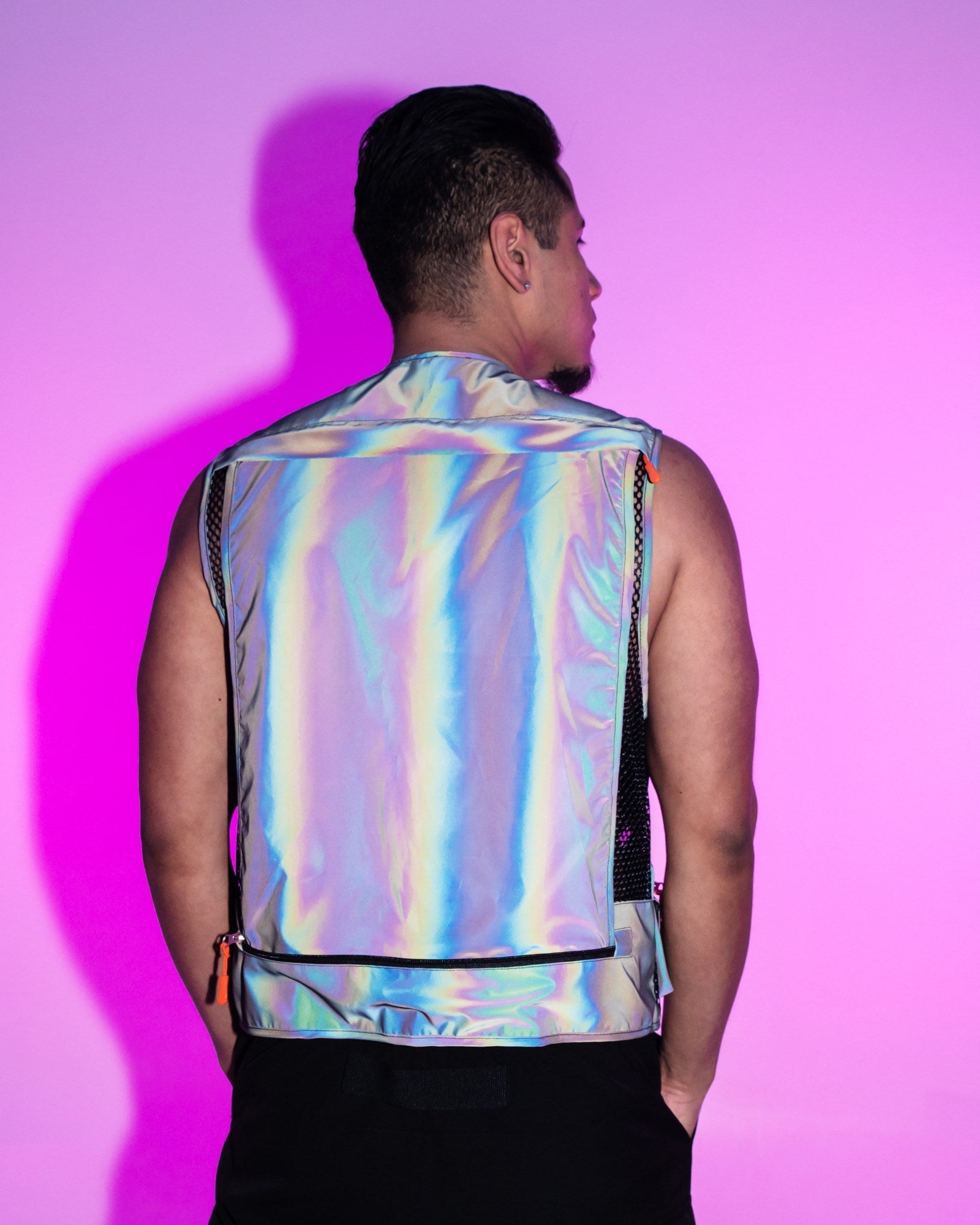 Reflective Rave Flash Reflective Utility Vest β Rave Wonderland