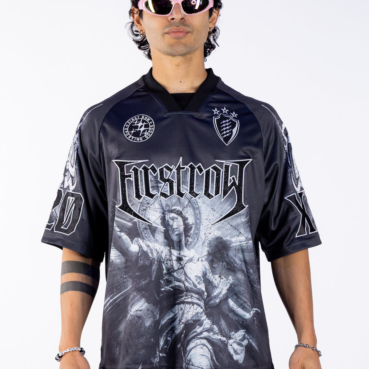 Always Blessed Men's Black Soccer Jersey – Rave Wonderland