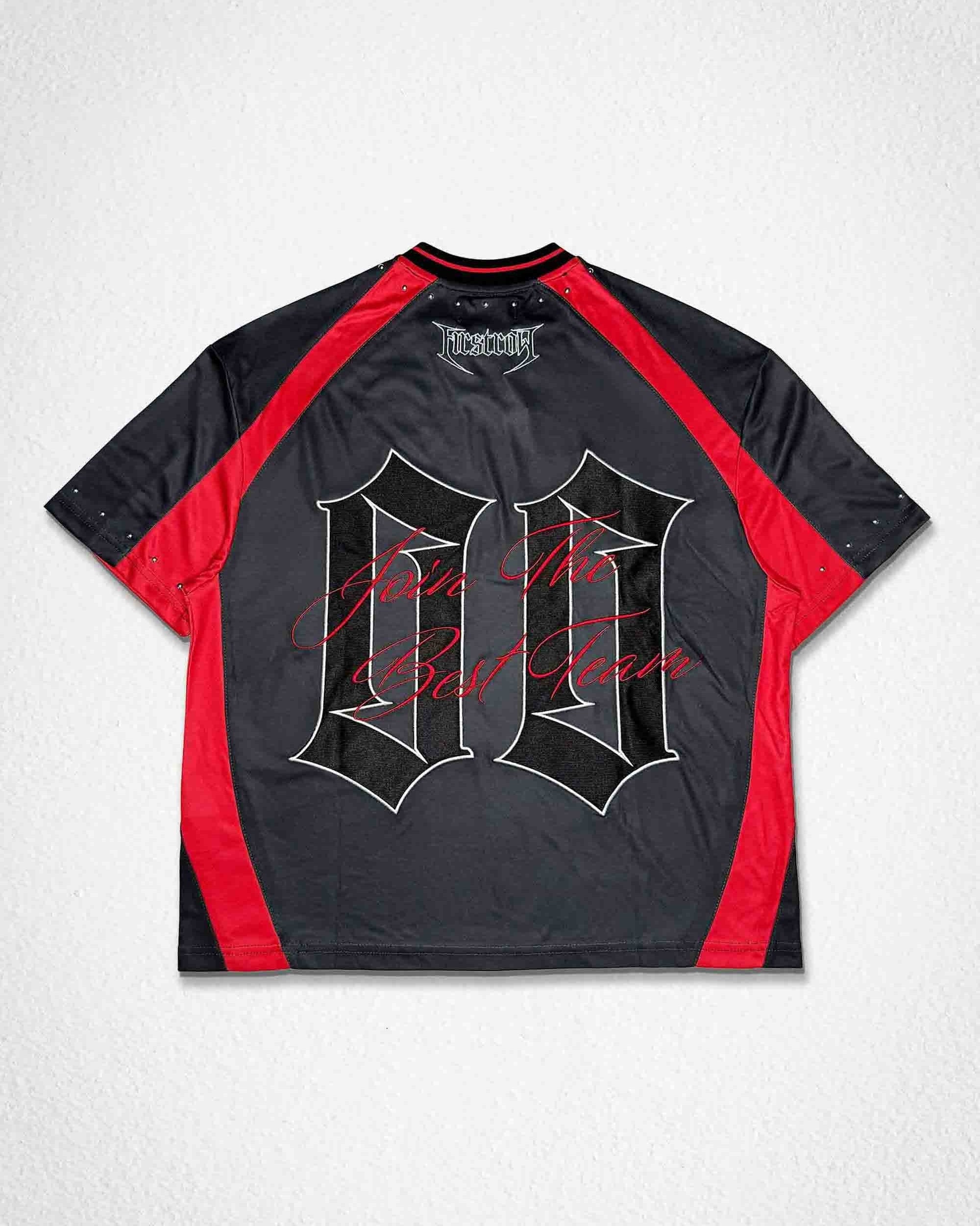 Sacred Reach Men's Black Soccer Jersey – Rave Wonderland