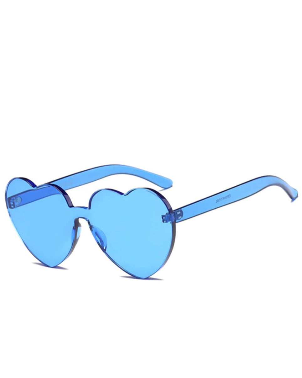Lolita Heart-Shaped Sunglasses - Rave Wonderland
